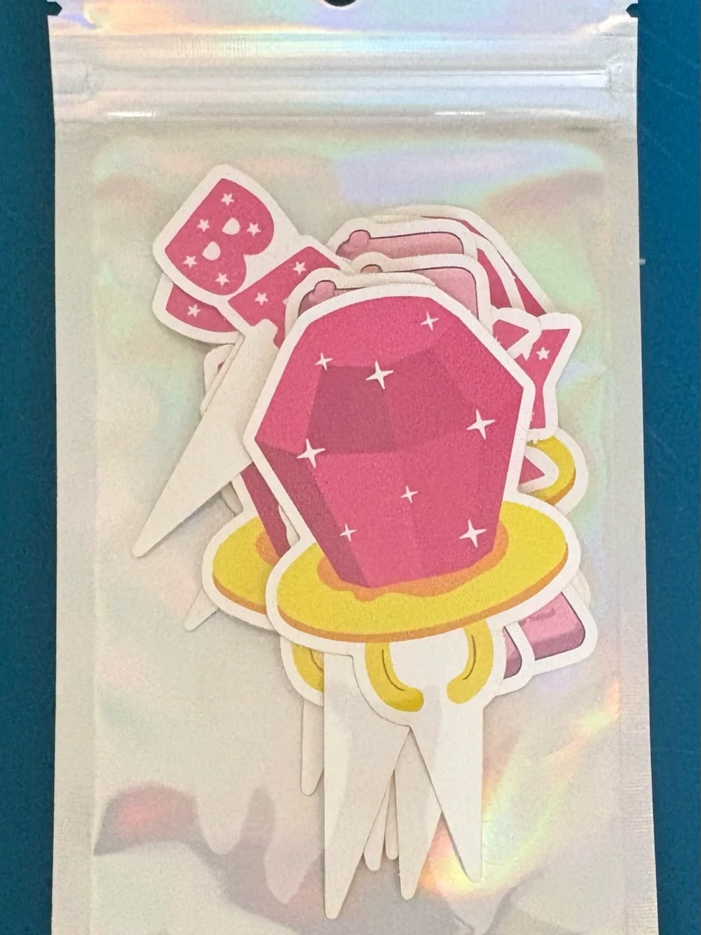 Y2K Retro Baby Shower Cupcake Toppers Set